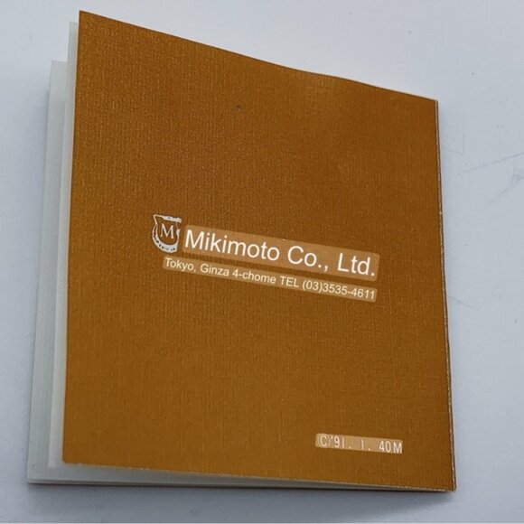 Sold Mikimoto Baby Pearl Accent Silver-Tone Spoon Set - Picture 7 of 8